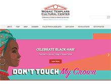 Tablet Screenshot of mosaictemplarscenter.com